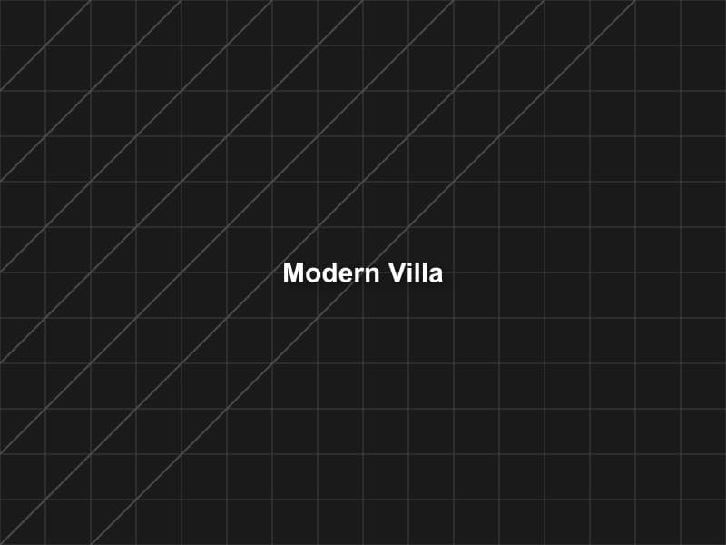 Modern Villa